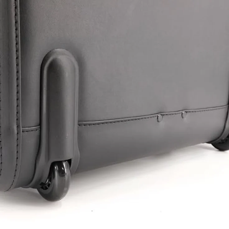 Alassio Pilotenkoffer San Remo, Teleskoptrolleysystem, Laptopfach, Schwarz – Bild 7