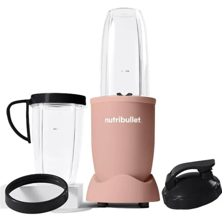 NutriBullet NB907MACL Mixer 0,9 l Sport-Mixer 900 W Pink - Leistungsstarker 900 Watt Motor, Pulsfunktion, Edelstahlklingen – Bild 2