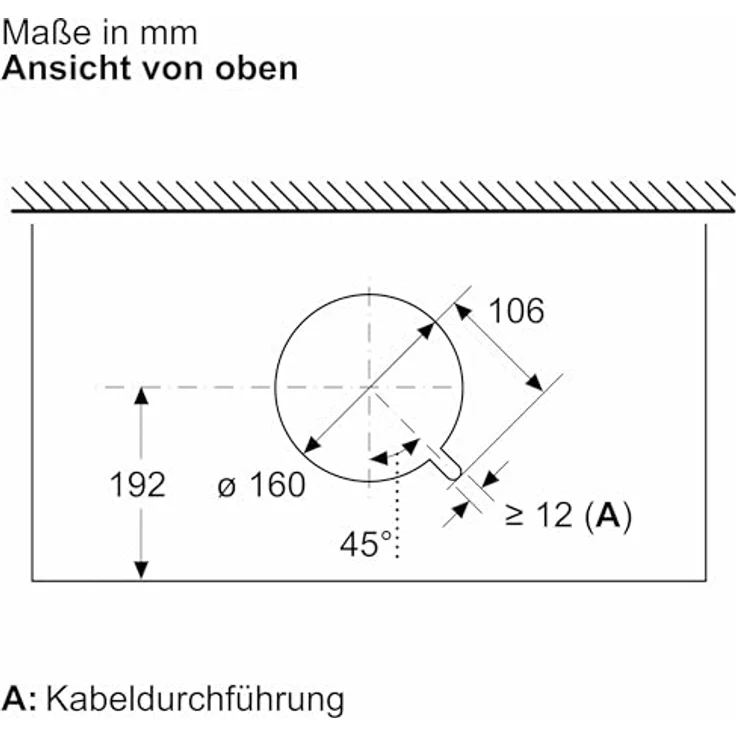 Siemens LJ67BDP60, iQ500 Integrierte Designhaube, 60 cm, Klarglas schwarz bedruckt, mattschwarz, mit Home Connect und dimmbarer LED-Beleuchtung – Bild 14