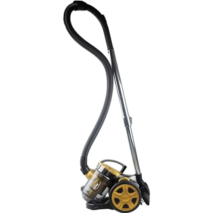 Elta Zyklon-Bodenstaubsauger Gold Edition, 800 W, beutellos, HEPA Filter, 360° drehbarer Schlauch, 2-Liter Staubbehälter – Bild 2