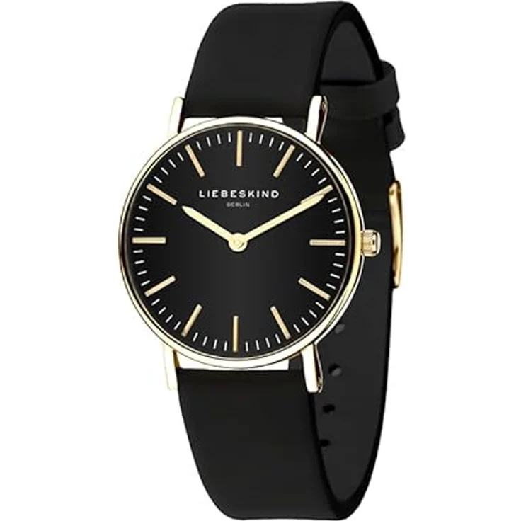 Liebeskind Damen Analog Quarz Armbanduhr mit Lederarmband LT-0095-LQ – Bild 3