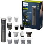 Philips Multifunktionstrimmer Series 7000 MG7940/15, All-in-One Trimmer, 15-in-1 für Gesicht, Körper und Kopfhaare, mit extrabreitem Haarschneider