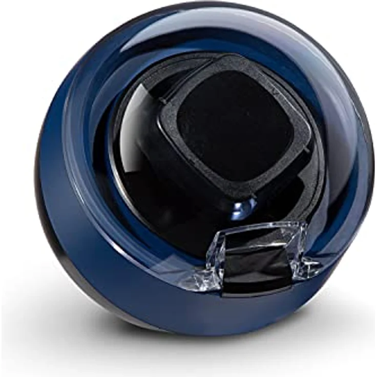 St. Gallen ll Premium Uhrenbeweger 4 Geschwindigkeiten 3 Rotationsmodi Blau – Bild 2