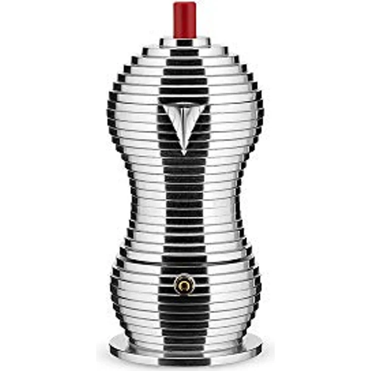 Alessi MDL02-3 R Kaffeekanne, Aluminium, rot – Bild 2