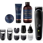 Braun MGK5411 All-in-One Style Kit Haarschneider, 9-in-1 Barttrimmer und Bodygroomer, Schwarz