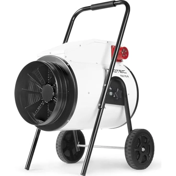 TROTEC Elektroheizer TDS 75 R mit 15 kW Heizlüfter Heizgerät Bauheizer mit integriertem Thermostat, Heizgerät – Bild 4