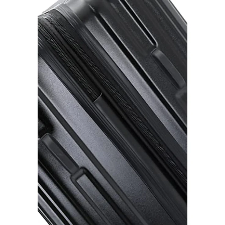 Münicase M816 Kofferset, 3-teilig mit TSA-Schloss, Dehnungsfuge, Teleskopgriff und 4 Rollen, Hartschale in Schwarz, 76cm, 65cm, 55cm – Bild 5