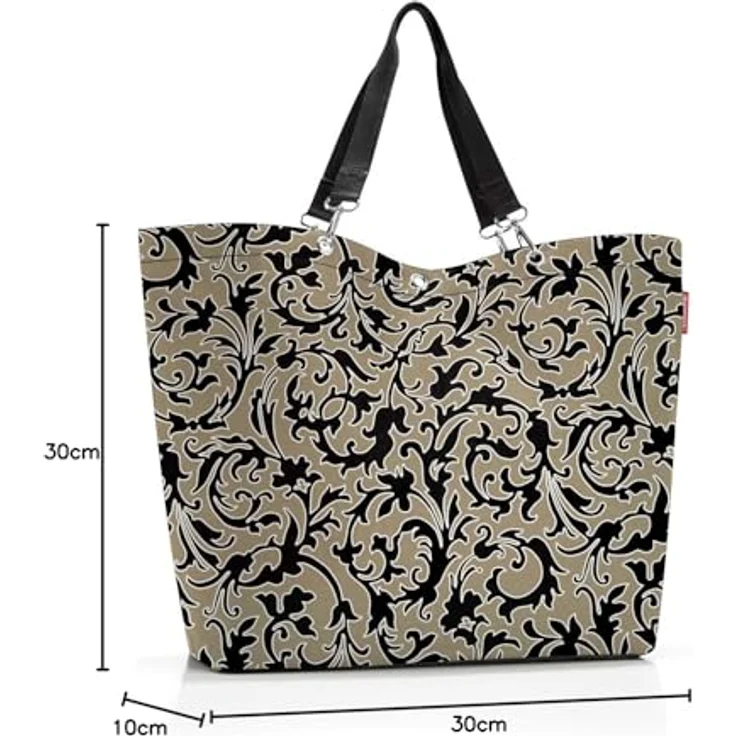 reisenthel Einkaufstasche Strandtasche shopper XL Badetasche Umhänge-Beutel Sack baroque marble – Bild 5