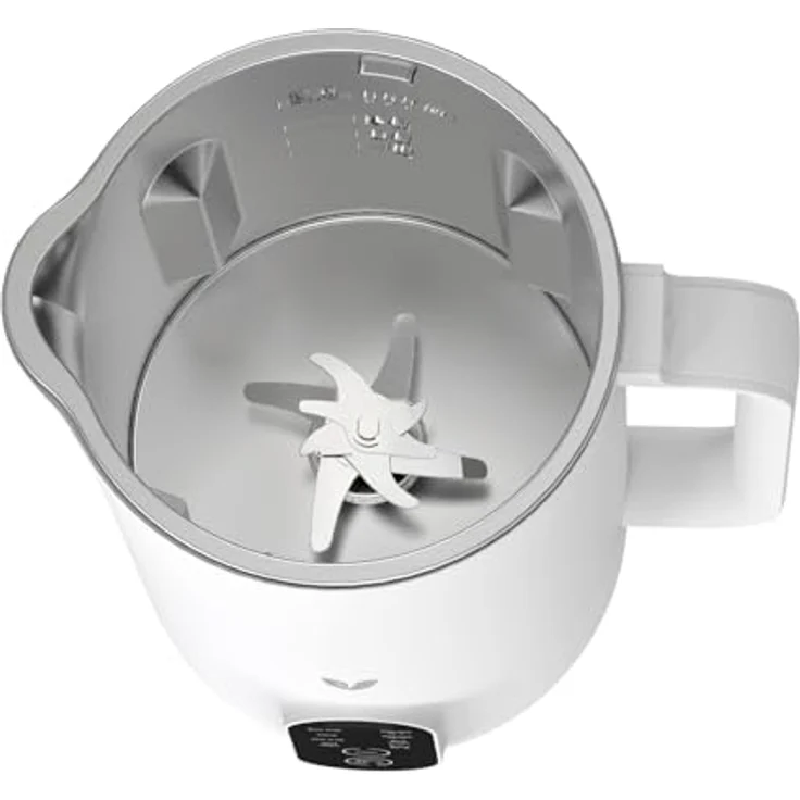 Silva Schneider VILKY VMM 600 – Vegan Drink Maker, 3-in-1 Pflanzendrinks, Babybrei & Wasserkocher, 600 ml, 8 Programme, Selbstreinigung, Edelstahl-Innenraum, 10-fach Messer, inkl. Sieb – Bild 4