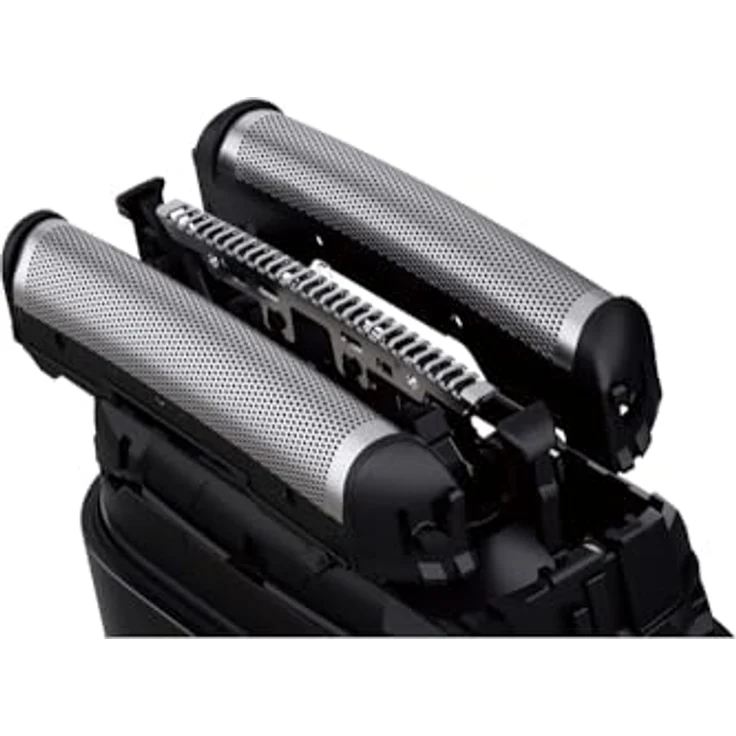 Panasonic Elektrorasierer ES-CM3BKS503, Kompakt, 3 Edelstahlklingen, USB-Laden (Typ-C), Touch Control in Schwarz-Silber – Bild 2