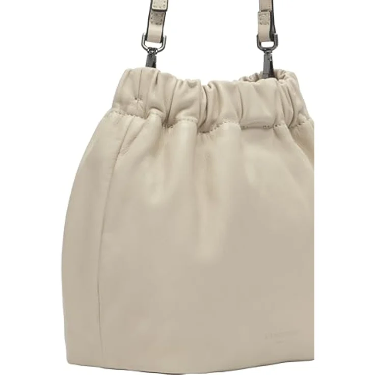 Liebeskind Cloud II Umhängetasche S, 100% Leder, 35 cm x 10 cm x 24 cm, beige – Bild 4