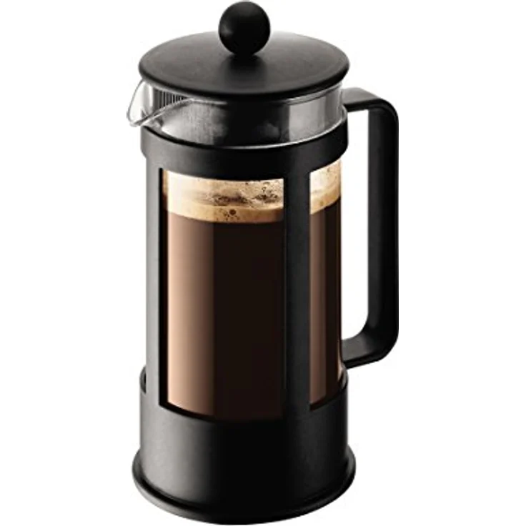 Bodum 1783-01 KENYA Kaffeebereiter (French Press System, Spülmaschinengeeignet, 0,35 liters) schwarz – Bild 2