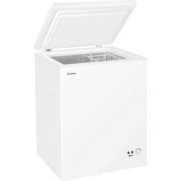 Candy CCHH 145E, freistehender Gefrierschrank mit 137 L Nutzinhalt, 4 Sterne, leise (39 dB), weiß