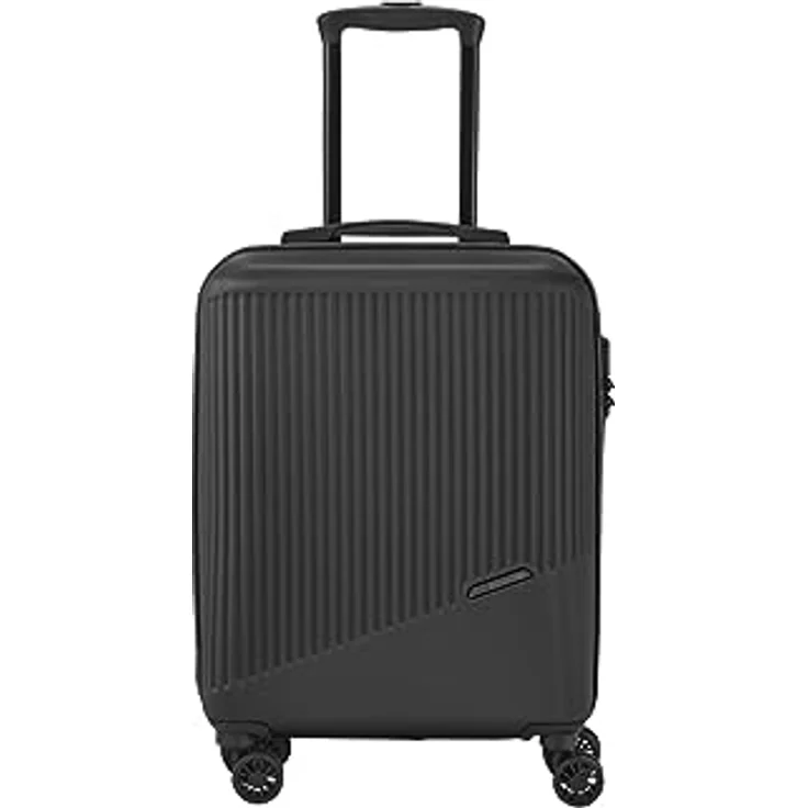 travelite 4-Rad Handgepäck Koffer klein 37 Liter, Gepäck Serie BALI: ABS Hartschalen Trolley erfüllt IATA-Bordgepäckmaß, 55 cm – Bild 2