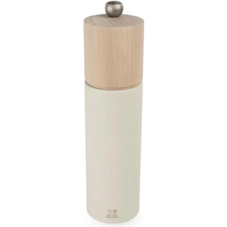 PEUGEOT BOREAL Z Salzmühle 21 cm, skandinavisches Design aus PEFC-Holz, Edelstahl-Mahlwerk, Farbe FEATHER – Bild 1