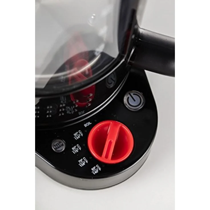 Bodum 11659-01EURO Bistro Elektrischer kocher, doppelwandig mit Temperaturregelung Kunststoff 19.5 x 23 x 26.5 cm, schwarz – Bild 4