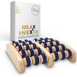 RELAX NEXT Fußmassagegerät Fußmassageroller aus Holz - auch als Geschenk, 1-tlg., Bambusholz, handlich und natürliche Materialien