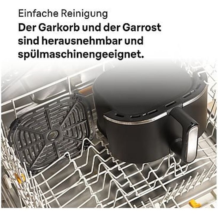 Braun MultiFry HF 5075I BK 3-in-1 Heißluftfritteuse, 2000 W, PFAS-freie Keramikbeschichtung, 6 l Fassungsvermögen, 20 Kochprogramme, schwarz – Bild 3