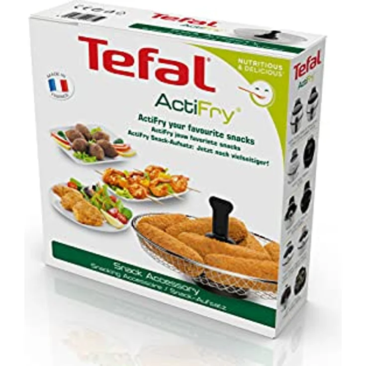 Tefal XA701270 ActiFry Snack-Einsatz Garkorb Edelstahl – Bild 5