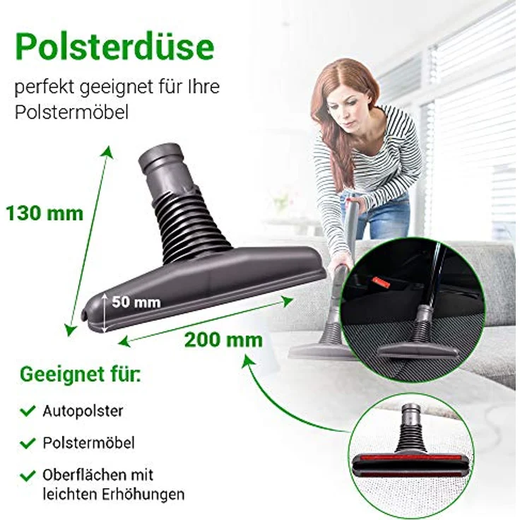 Polsterdüse Düse Ersatz für Dyson 908887-02 90888702 Bürste Ø 32 mm Matratzendüse Staubsaugerdüse Teppichdüse für Staubsauger DC20 DC23 DC29 DC36 DC42 DC45 Bodenstaubsauger Handstaubsauger – Bild 3