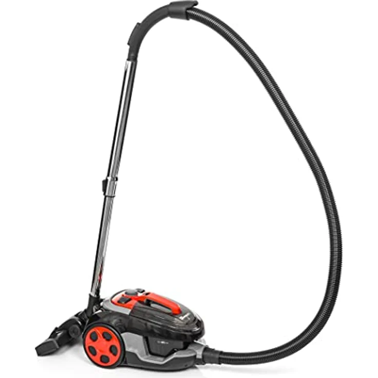 LEHMANN Typhoon Beutelloser Staubsauger 4000 Watt | Zyklon Staubsauger mit HEPA Filter und Turbobürste | Staubbehälter 2,5L, schwarz – Bild 4