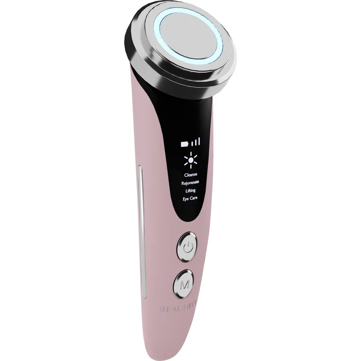 Beautifly Elektrische Gesichtsreinigungsbürste B-GLOSSY-BLUSH mit nadelloser Mesotherapie und Ultraschall-Mikromassage – Bild 1