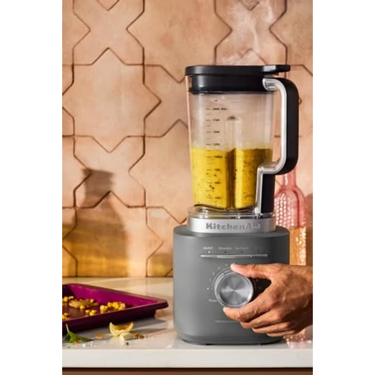 KitchenAid 5KSB2073EDG Standmixer, 1200 W Motor, 10 Geschwindigkeitsstufen, 2-Liter-Behälter, charcoal gray – Bild 5