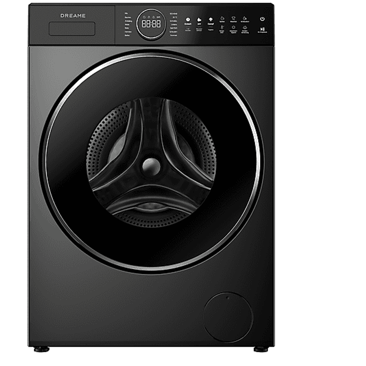 DREAME DWF09M70DAEU Premium P5 Waschmaschine, 9 kg, 1400 U/Min., A, sanfte Handwäsche-Technologie, große Glastür