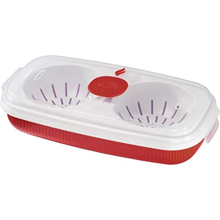 Xavax 00111486 Mikrowellen Omelettmaker, Kunststoff, Chrom