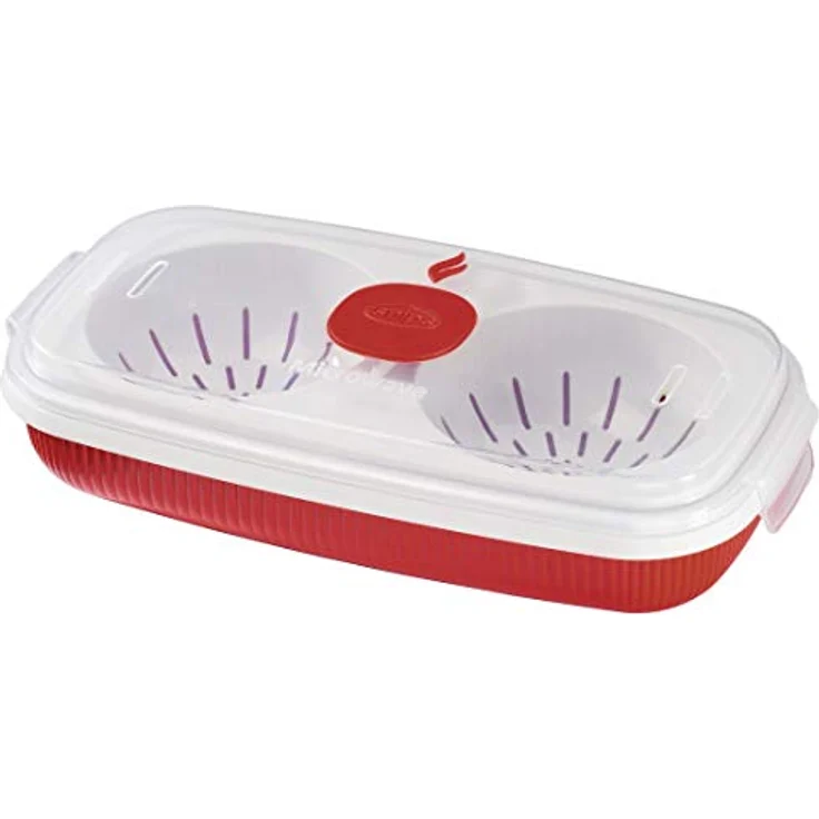 Xavax 00111486 Mikrowellen Omelettmaker, Kunststoff, Chrom – Bild 1