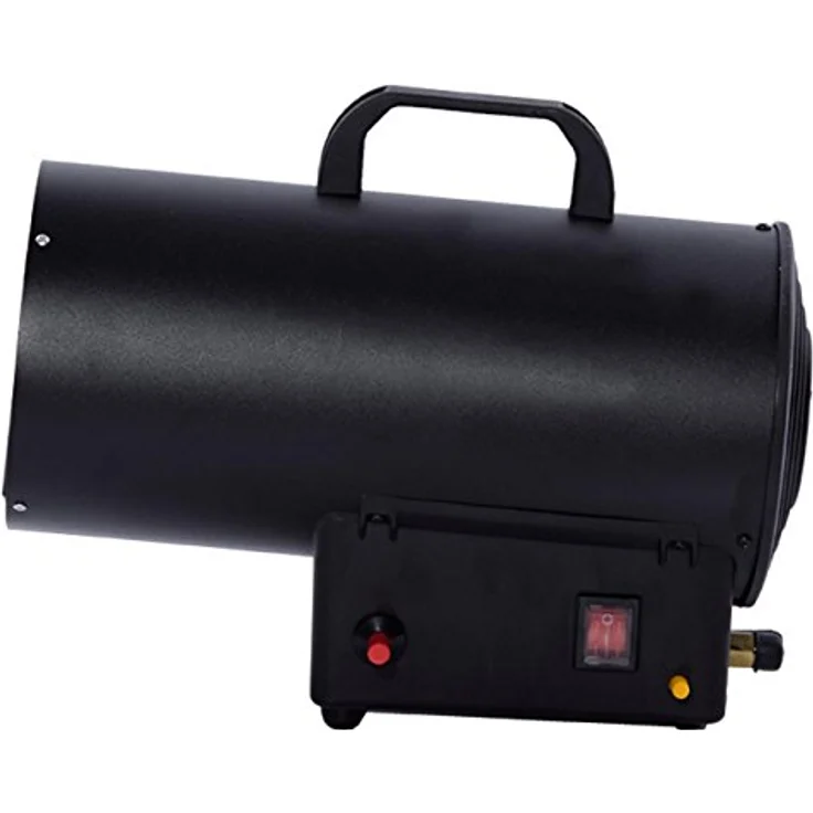 FUXTEC Gasheizer GH10, 10 kW Heizleistung, Pulverbeschichtetes Gehäuse in schwarz matt – Bild 5
