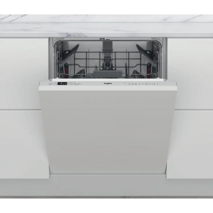 WHIRLPOOL W2I HD524 AS Geschirrspüler, Einbau, 14 Gedecke, 9 Programme, 6th Sense, 44 dB, Breite 60 cm, Energieeffizienzklasse E