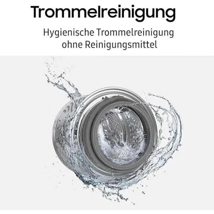 Samsung WW3000FM, 9 kg SLIM Waschmaschine mit Hygiene-Dampfprogramm, Frontlader, Energieeffizienz A, 1400 RPM, 76 dB – Bild 7
