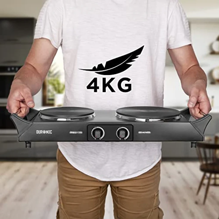 Duronic HP2BK Kochplatte – Bild 5