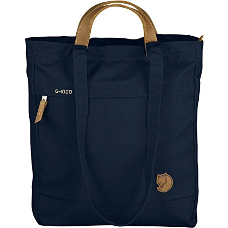 Fjällräven Totepack No.1, 2in1 Rucksack-Handtasche aus wasserabweisendem G-1000®, Schwarz, für A4-Ordner – Bild 2