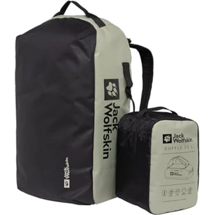 Jack Wolfskin All-In Duffle 35 Weekender Reisetasche, 58 cm, 100% Polyester, petrol – Bild 8