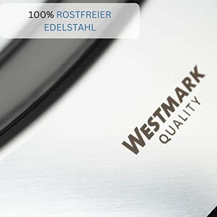 Westmark Spätzle--Topfaufsatz mit Teigschaber, Für Topfdurchmesser von 24 - 28 cm, Rostfreier Edelstahl-Kunststoff, Silber, 61112240 – Bild 8