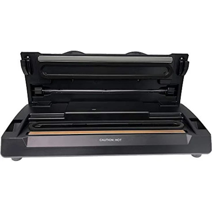 Maxxo VM Comfort Professioneller Vakuumierer mit Cutter, 12 l/min, 700 mbar Folienschweißgerät für Lebensmittel, Edelstahl Schweissgerät, inox – Bild 5