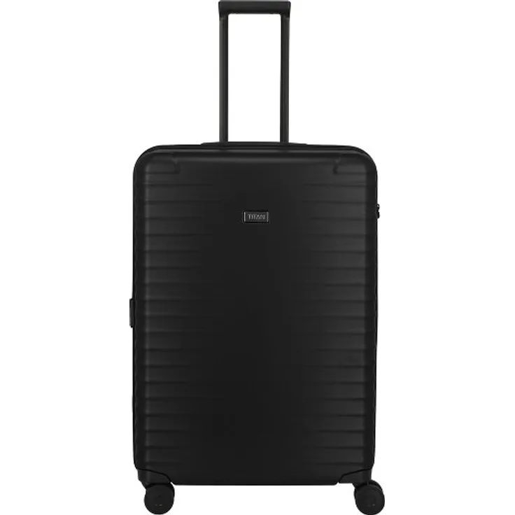 Titan Upgrade 4 Rollen Trolley L, 75 cm, 100% Polycarbonat, schwarz