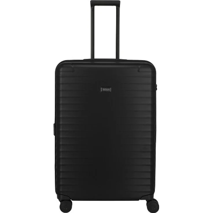 Titan Upgrade 4 Rollen Trolley L, 75 cm, 100% Polycarbonat, schwarz