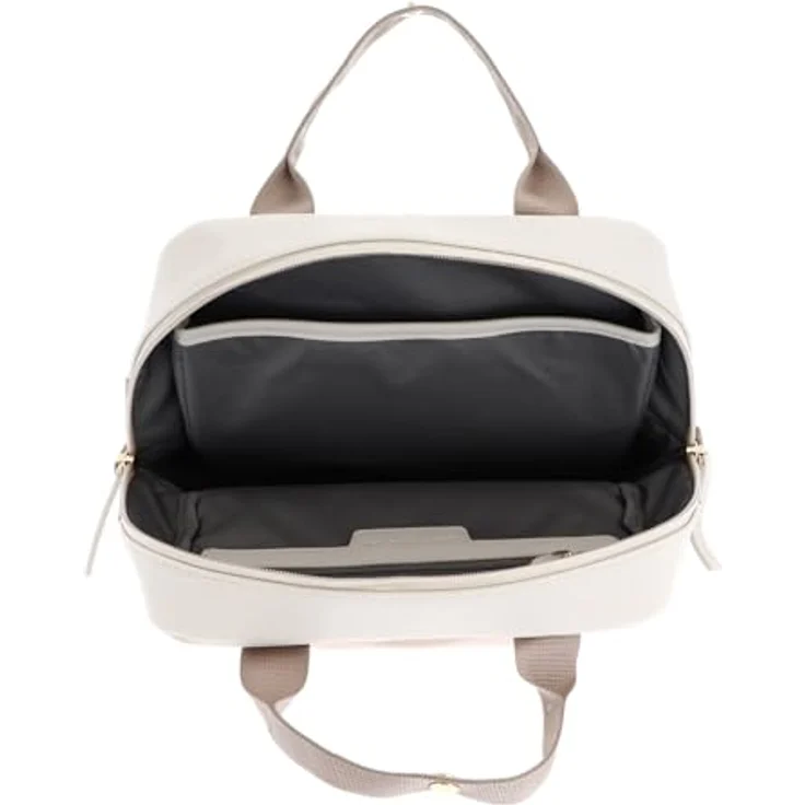 Kapten & Son Bergen City Rucksack, 33,5 cm, grau, 100% PET, 23,5 cm x 9,5 cm – Bild 5