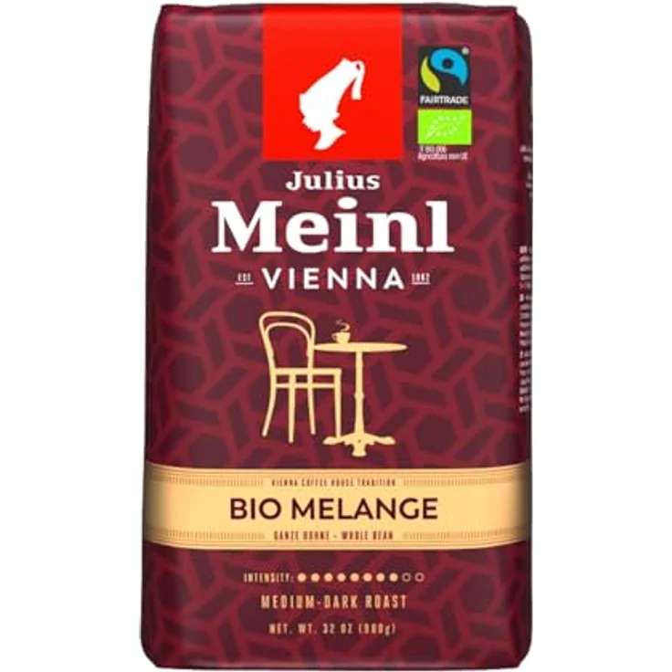 Julius Meinl Bio Vienna Melange, Bio-Kaffeebohnen aus 100% Arabica, 900 g – Bild 2