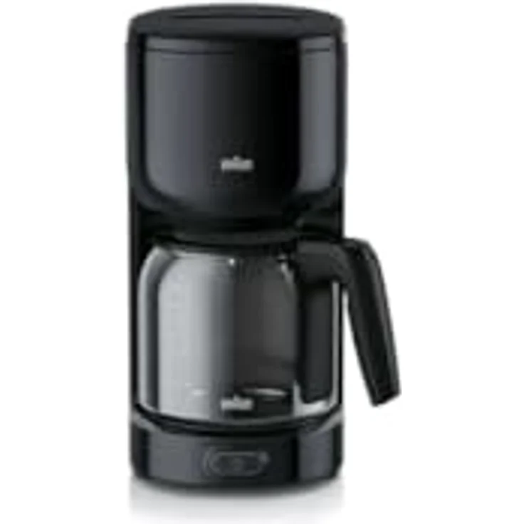 Braun KF 3120 BK Filterkaffeemaschine, Kaffeemaschine für 10 Tassen Filterkaffee, Integrierter Wasserfilter, Tropf-Stopp, OptiBrew System, Schwarz – Bild 2