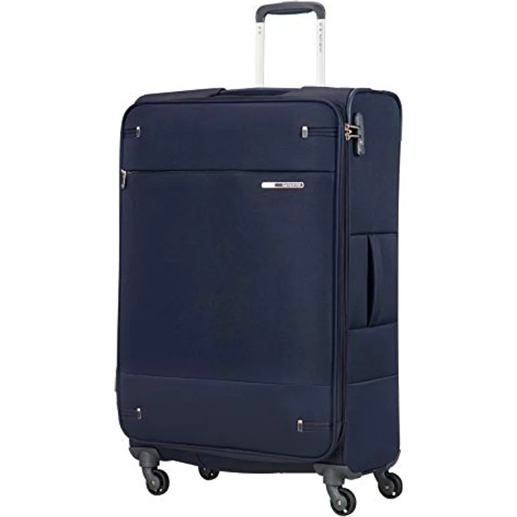 Samsonite Base Boost - Spinner L Erweiterbar Koffer, 78 cm, 105/112,5 L, Blau (Navy Blue) – Bild 1