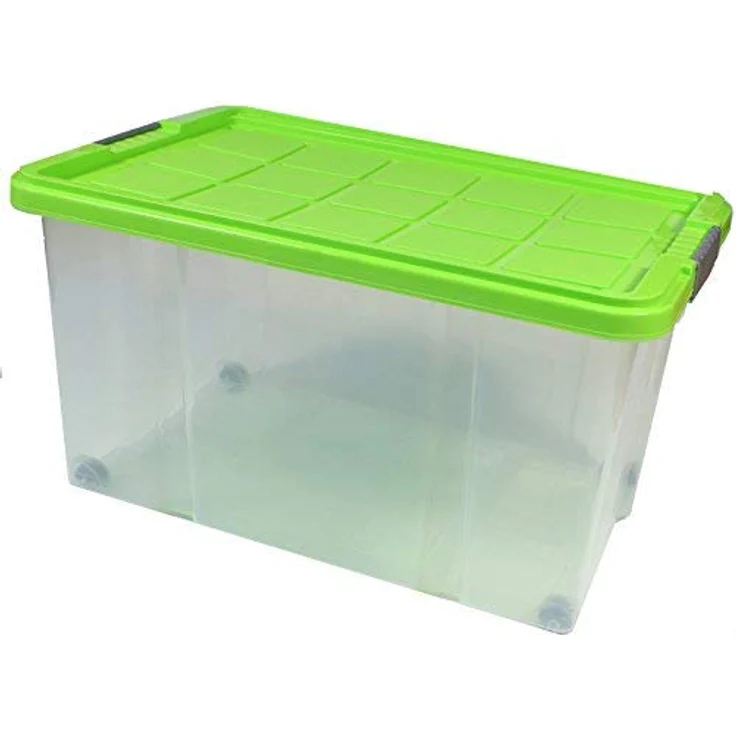 Unimet 366100 Eurobox mit Deckel, farblich sortiert, 60 X 40 X 33 cm – Bild 3