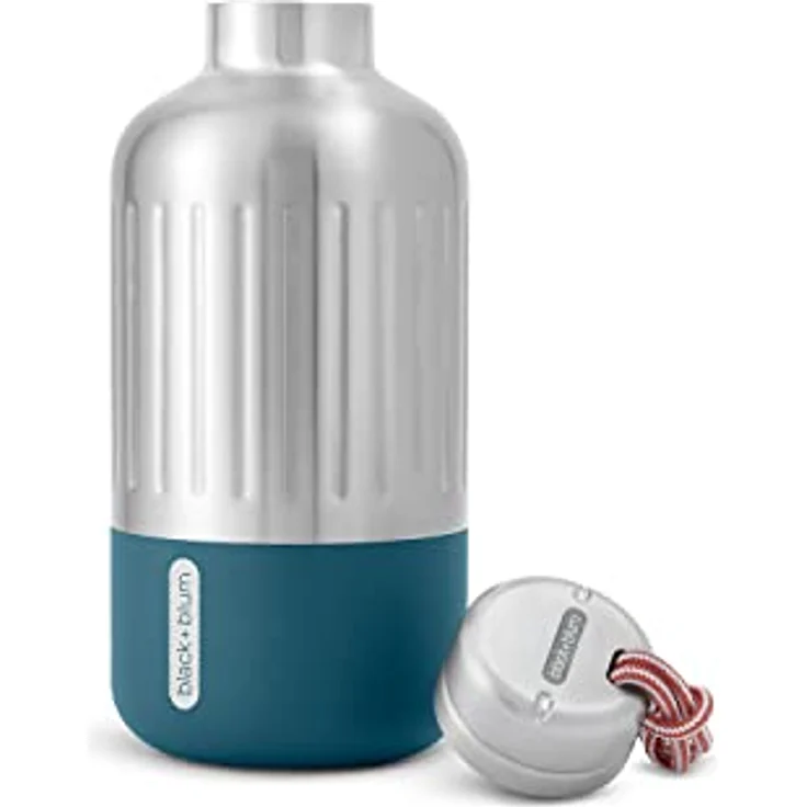 Black+Blum Explorer Isolierflasche, klein, ozean, 650 ml – Bild 2