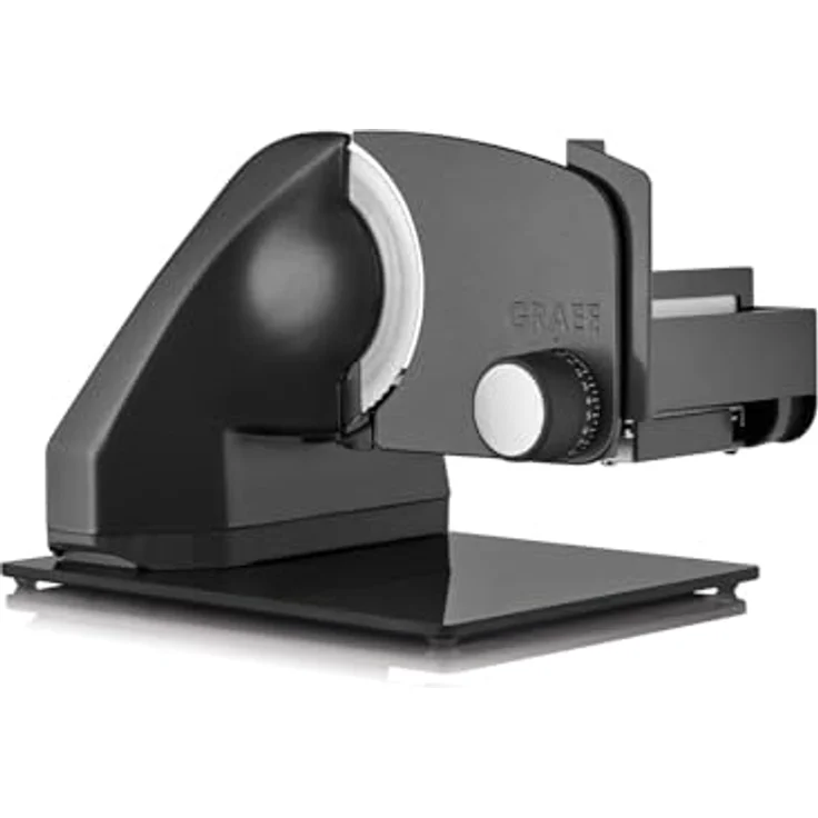 Graef Allesschneider CLASSIC C95, eisenglimmergrau, inkl Kombi-Aufsatz PRO, 30° kippbar, 170 W Motor, Wellenschliffmesser Ø 170 mm – Bild 1