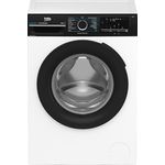 Beko BM3WFU4841W Waschvollautomat, 8 kg, Schleuderwahl 1400 U/min, EnergySpin, Dampffunktion, allergikergeeignet, AquaWave Schontrommel, Weiß