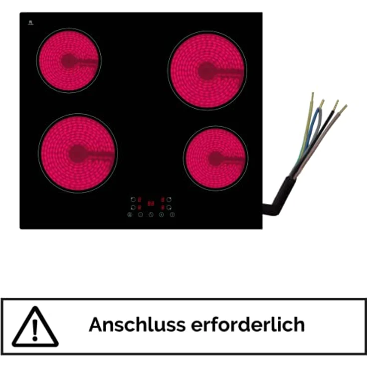 PKM KF4 Glaskeramikkochfeld, Touch Control, Timer – Bild 9