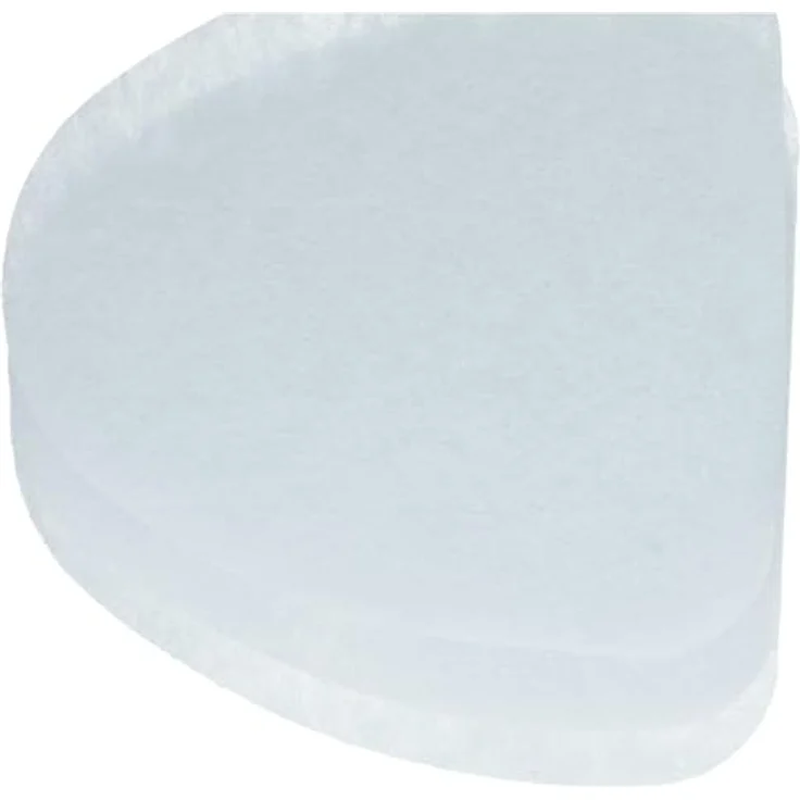 vhbw 18-tlg. Filter-Set für DeLonghi 5525112800, 6x Papierfilter, 6x Aktivkohlefilter, 6x Fettfilter, robustes Zubehör in schwarz und weiß – Bild 5